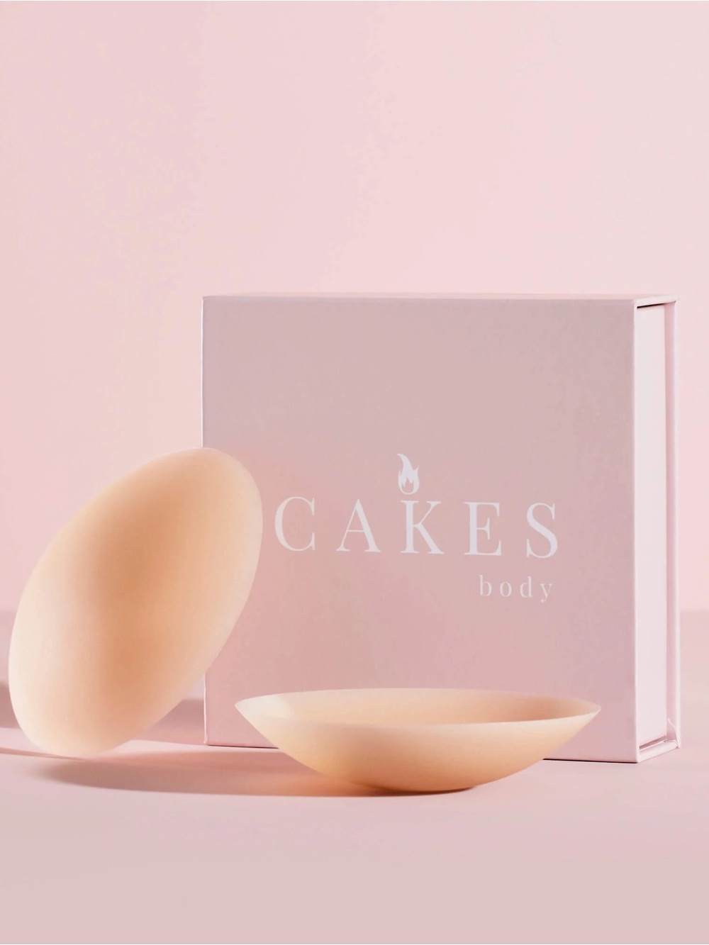 CAKES Body Grippy Nipple Covers - Honey size OG (B-DD cups)